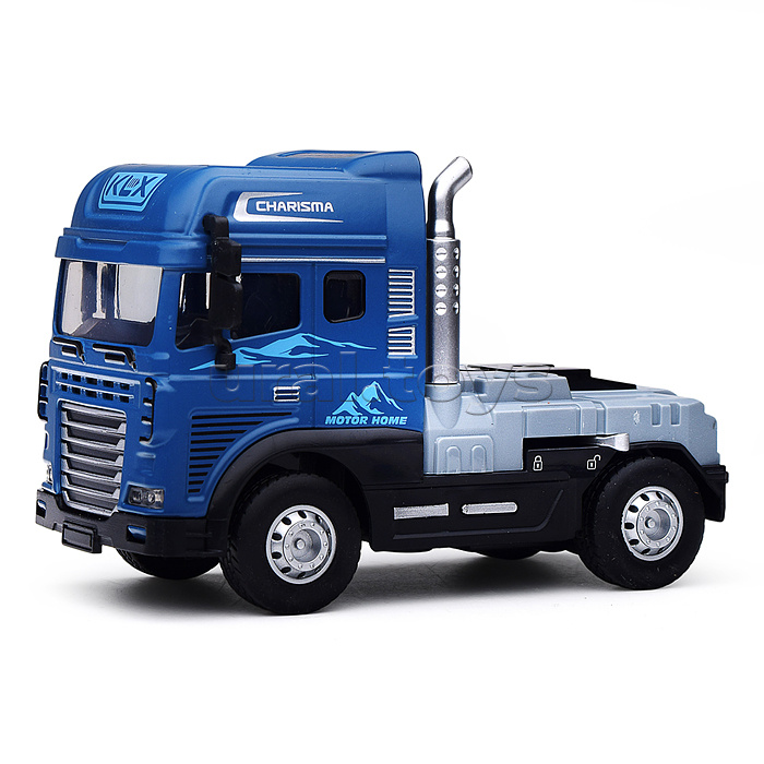 Машина "Фура Блок- контейнер" (свет,звук) в коробке