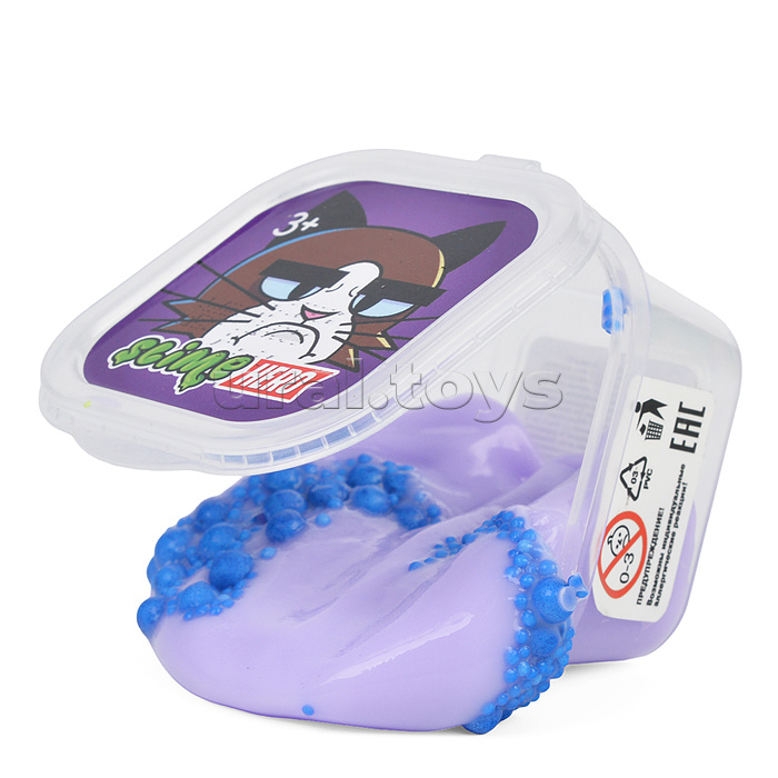 Слайм "Hero" Кот сиреневый