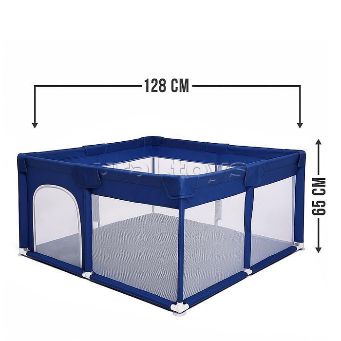 Манеж детский прямоугольный (128*128*65)