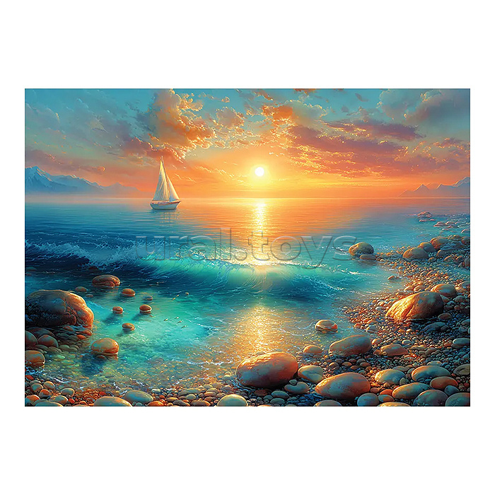 Пазлы 1000 "Морской закат"