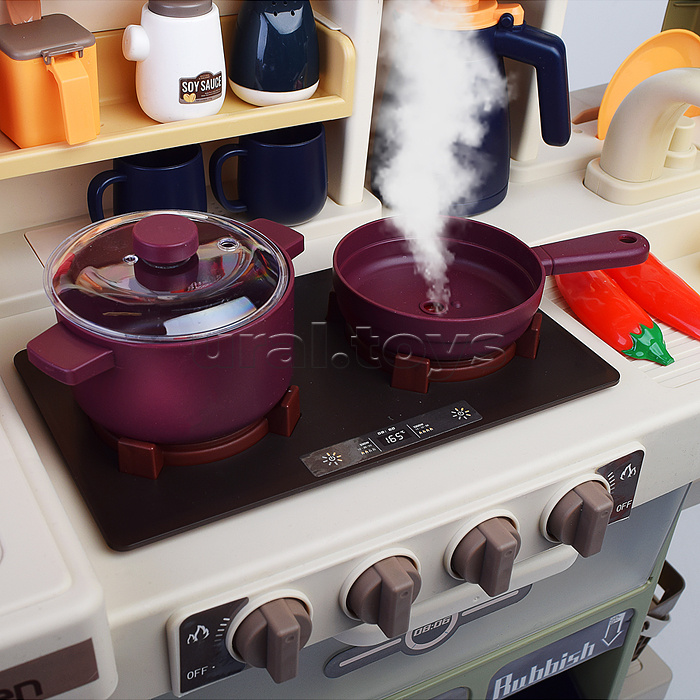 Игровой набор кухня "Modern Kitchen" (свет, звук, слив воды) в коробке