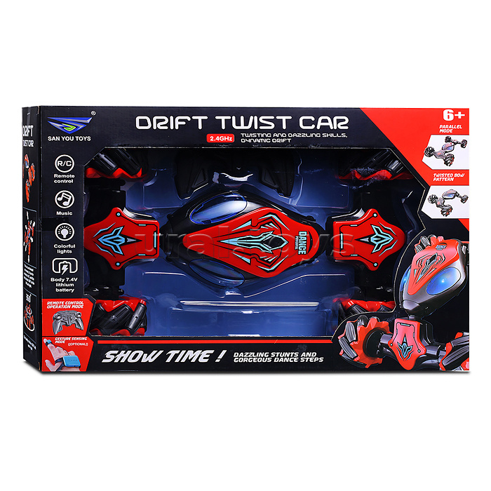 Машина "Дрифтующий  патруль" р/у, 27 MHz, в коробке