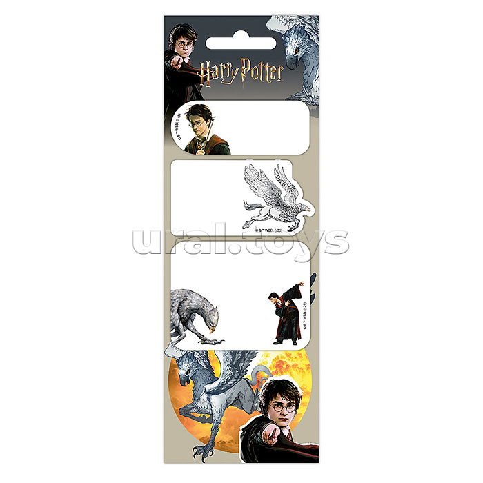 Стикеры бумажные "Гарри Поттер. Гиппогриф" 67х190 мм, 30 листов