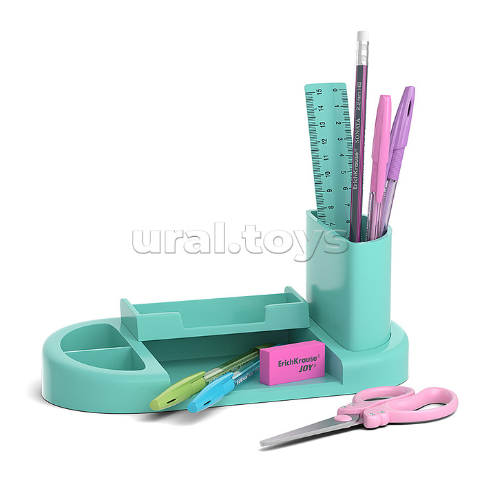Набор настольный пластиковый Harmony, Pastel Mint, мятный Набор настольный пластиковый Harmony, Pastel Mint, мятный