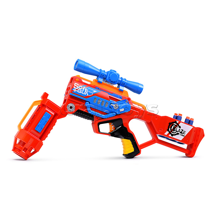 Бластер "Нападение" с мягкими пулями, в коробке