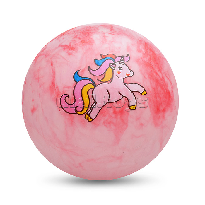 Мяч детский надувной "Единорог" 60гр.