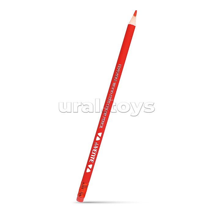 Карандаши цветные пластиковые "Triolino.Erase" стираемые, 6 цветов, 2М, диаметр грифеля 3мм