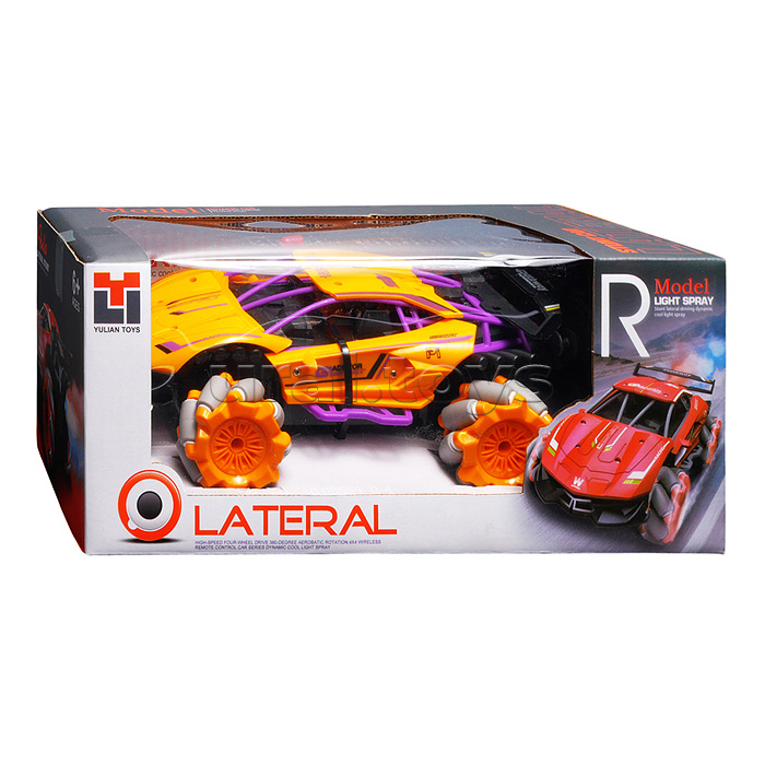 Машина "Король скорости" р/у, 27 MHz, со спреем, с аккум., в коробке