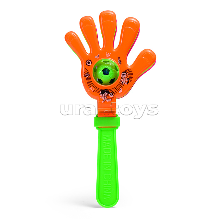 Игрушка Стучалка - хлопалка "Звонкая ладошка" в пакете