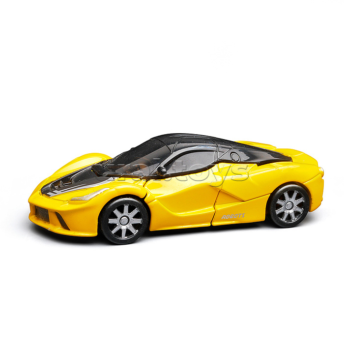 Робот "Ботик" трансформирующийся в авто, в коробке