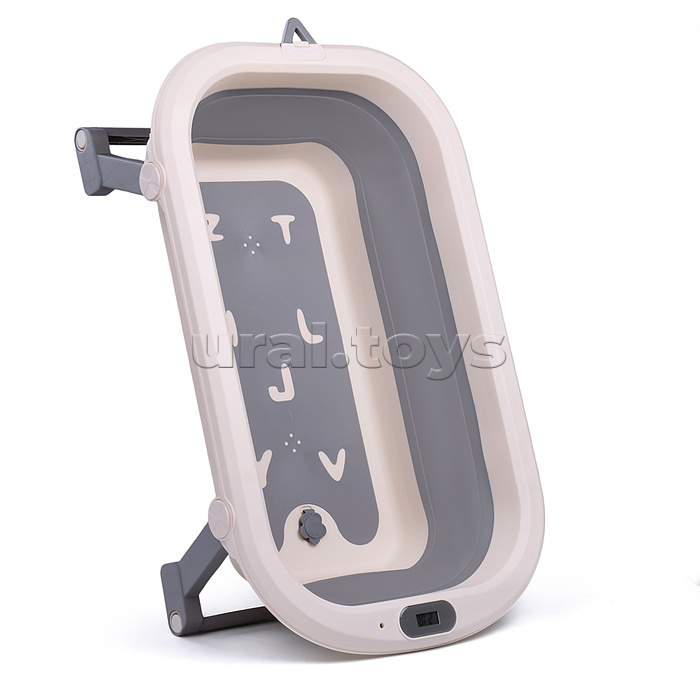 Ванночка для купания (цвет: белый/серый), в коробке