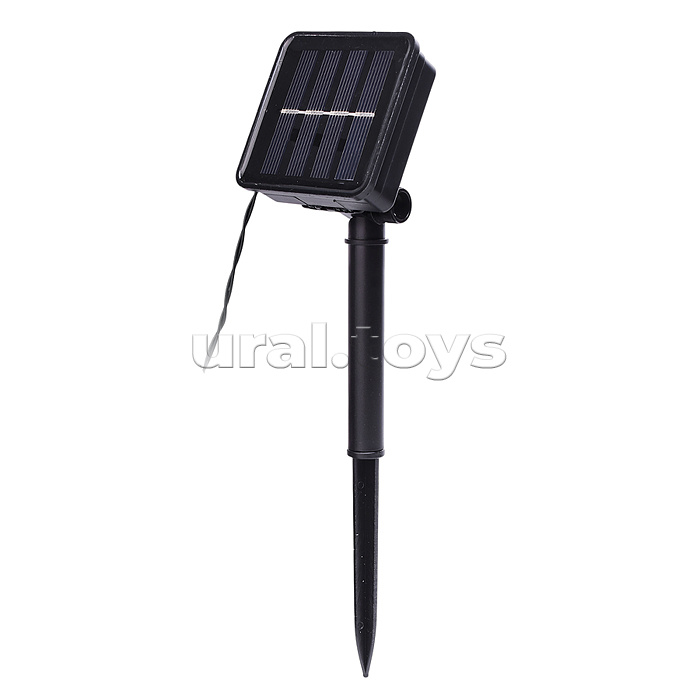 Электрогирлянда 3м, 20 ламп Цветочки, цветная