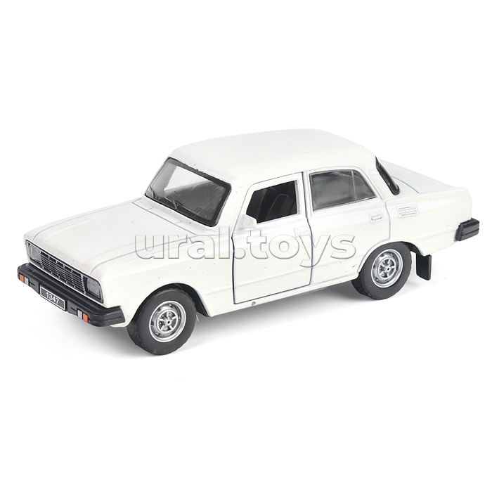 Машина металл АЗЛК "Москвич-2140sl", 12,5 см, (инерция, белый) в коробке