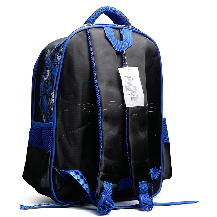 Рюкзак школьный "GAME" 41x30x15 см, 3 отделения, 2 кармана, уплотненная спинка, ОПП-упаковка