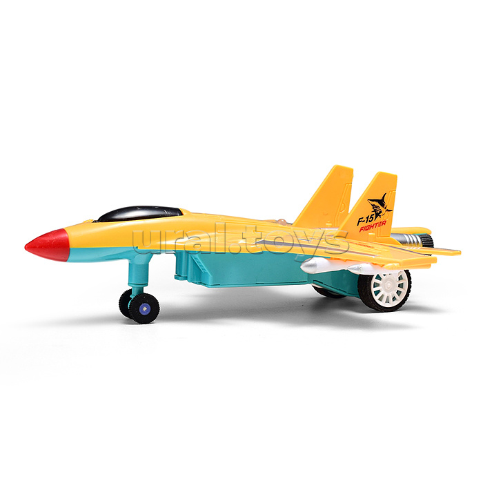 Самолет "Небесный защитник" р/у, 27 MHz, (свет) в коробке