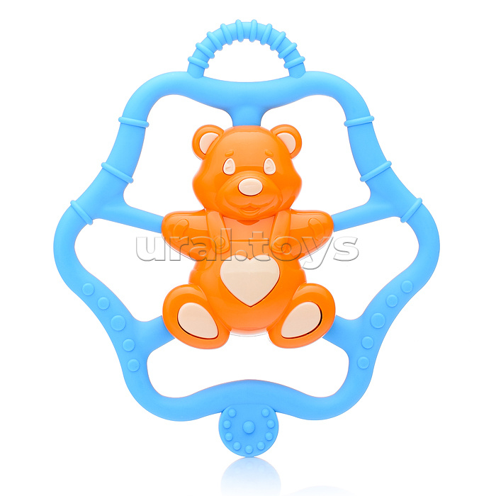 Погремушка-прорезыватель "Солнечные зверята"
