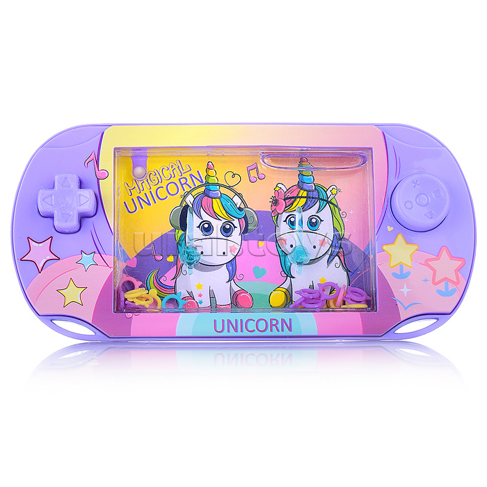 Водная игра "Веселый единорог" в коробке Водная игра "Веселый единорог" в коробке