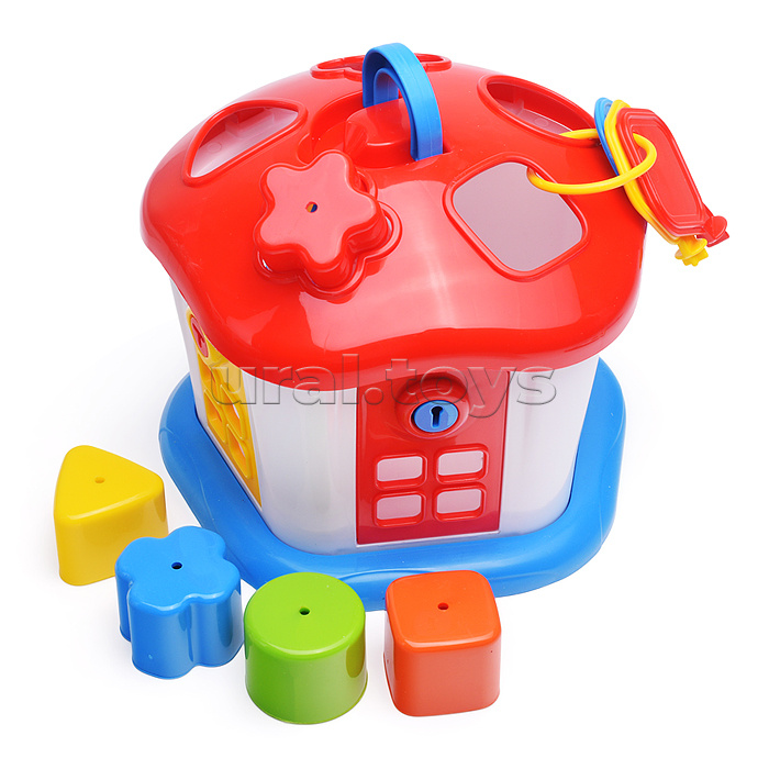 Логика-сортер "Сладкий домик" в коробке