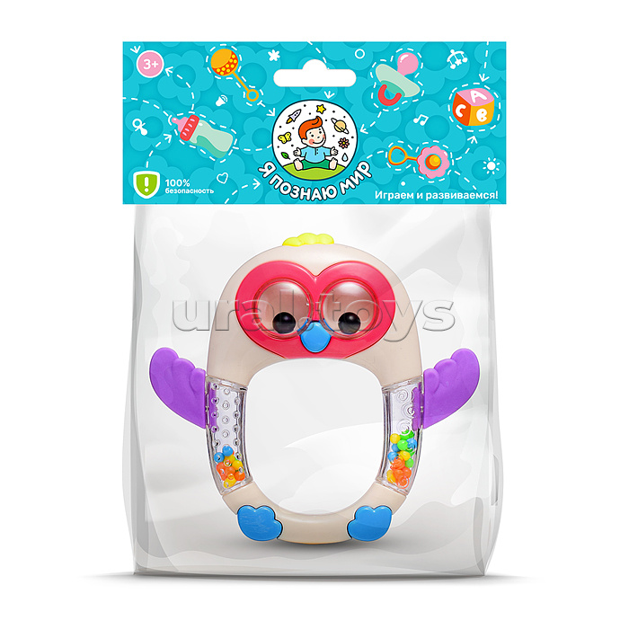 Погремушка "Совушка" в пакете