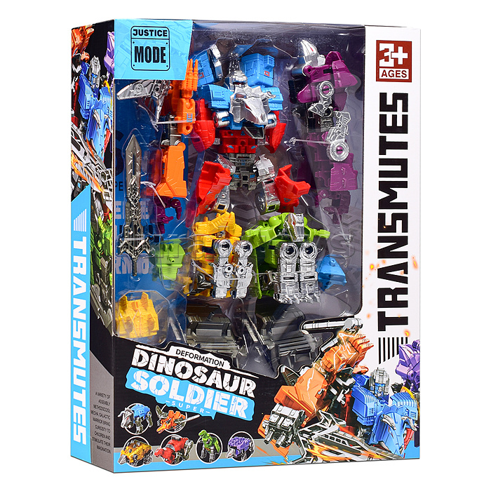 Робот "Dinosaur soldier" трансформирующийся, в коробке