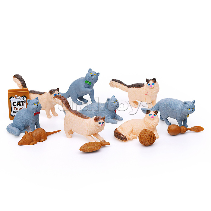 Игра питомец "Кошечка Бусинка" в коробке