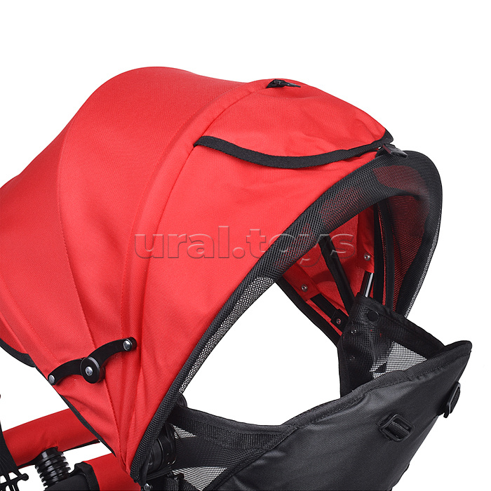 Велосипед трехколесный Rocket Comfort,  колеса EVA 10"/8", цвет красный