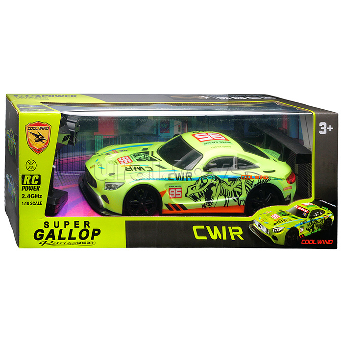 Машина "Покоритель трассы" на р/у, 27 MHz, в коробке