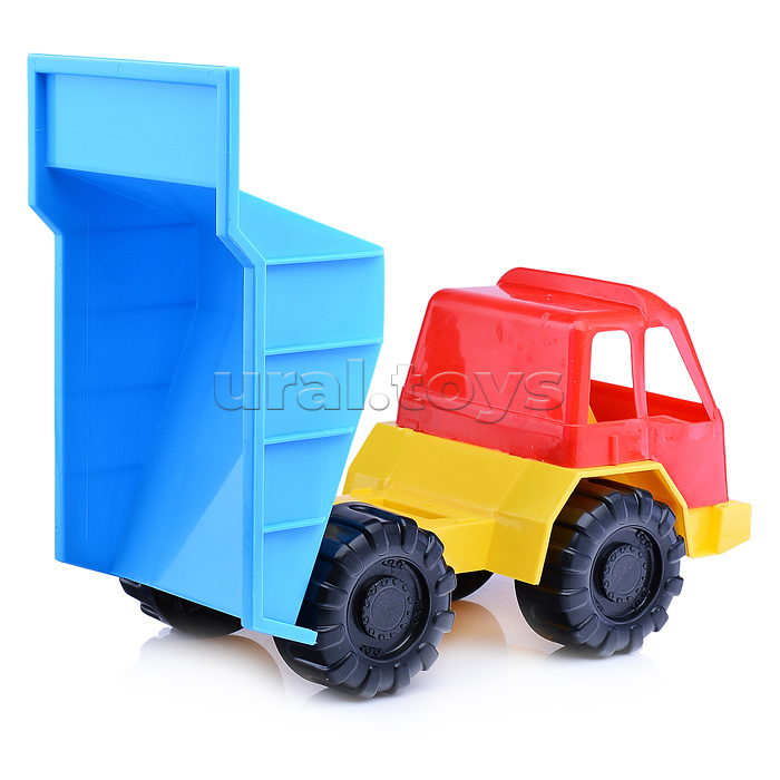 Авто Грузовик + Песочный набор (ведро, совок, 2 формочки)