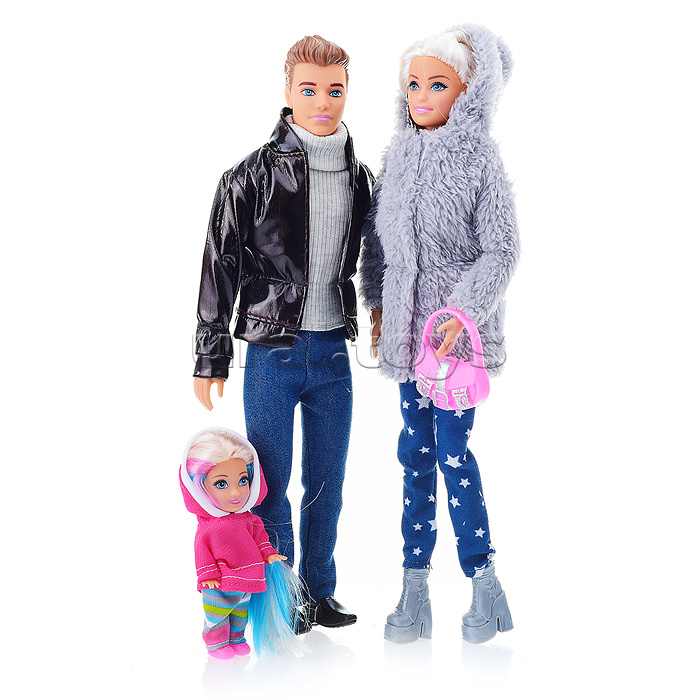 Кукла София 29 см с Алексом, дочкой (руки, ноги сгибаются, с аксесс.)