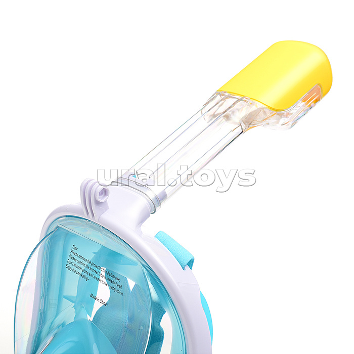 Маска для плавания и снорклинга с креплением для камеры