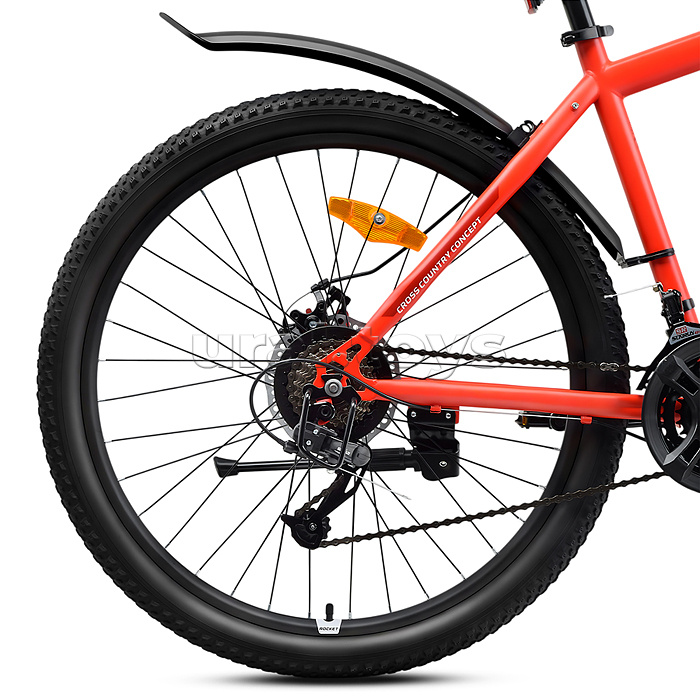 Велосипед 26" Rocket Crater 26, цвет красный, размер 18"