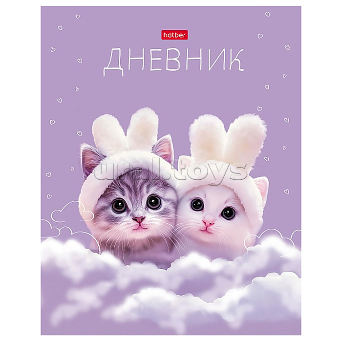 Дневник 1-11кл. 40л А5ф тв.переплет ламинация Soft-touch "Пушистые ушки" Дневник 1-11кл. 40л А5ф тв.переплет ламинация Soft-touch "Пушистые ушки"