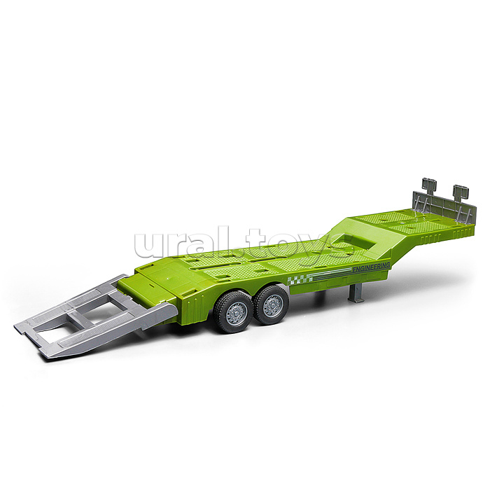 Машина "Военный грузовик" с танком р/у 27 MHz, в коробке