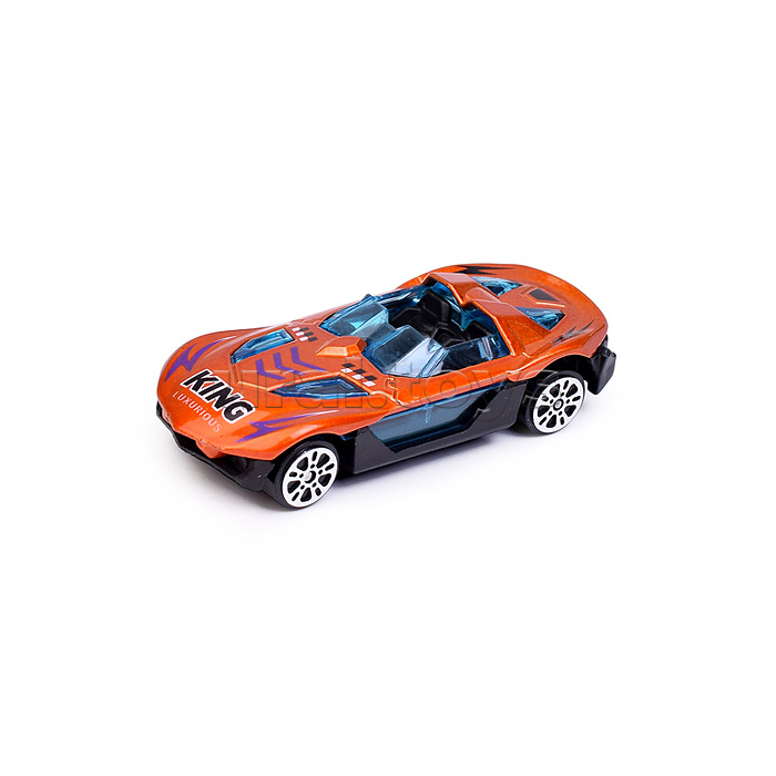 Парковка "Сити-паркинг" 1 металлическая машина в наборе, (свет, звук) в коробке