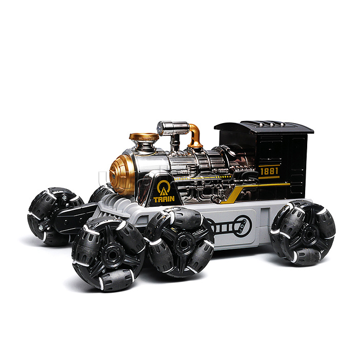 Машина "Супер-вагон" р/у, 27 MHz, с дымом, в коробке