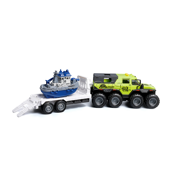 Машина "Машина буксир" (свет, звук) в коробке