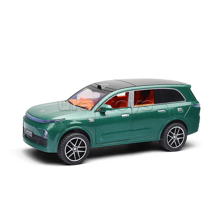 Машина "Внедорожник" (свет, звук, спрей) в коробке