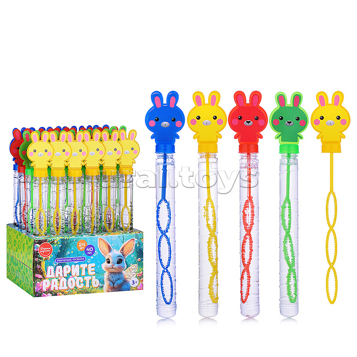 Мыльные пузыри "Кролик" 40 мл.