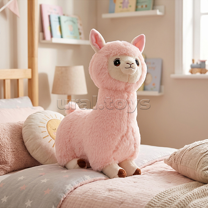 Мягкая игрушка "Альпака" 45 см.