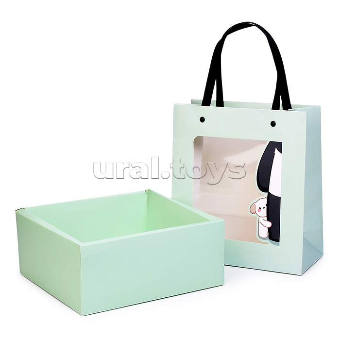 Пакет подарочный "Детская радость" 20.5*9.5*22.5 см.