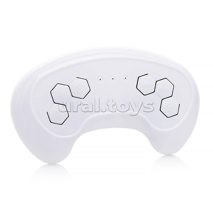 Электромобиль "Круиз" на аккумуляторе, с р/у управлением, в коробке (белый)