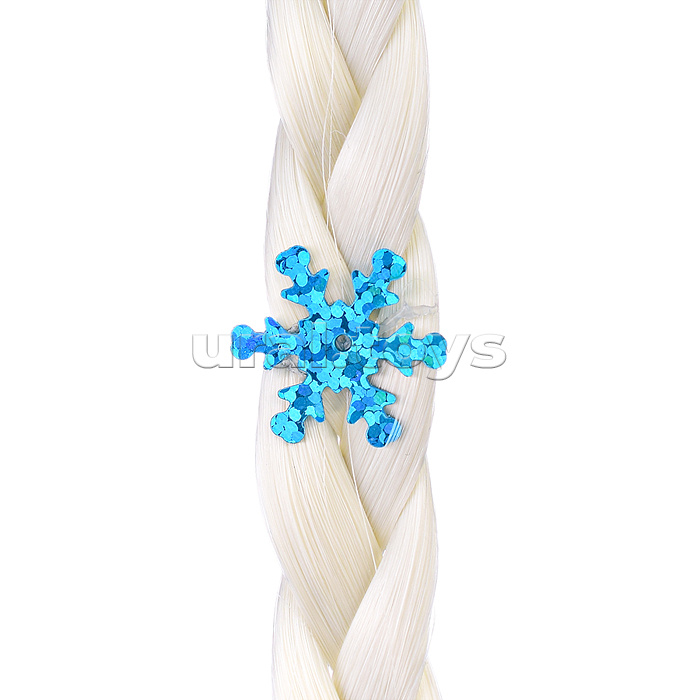 Накладная косичка на листе