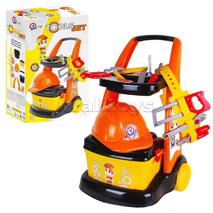 Набор инструментов с тележкой