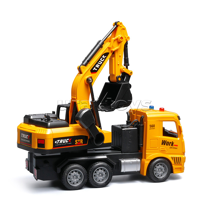 Машина "Бортовой автомобиль" 1:20,  р/у, 27 MHz, (USB) в коробке