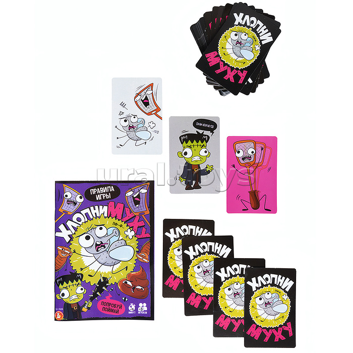 Игра настольная "Хлопни Муху" Игра настольная "Хлопни Муху"