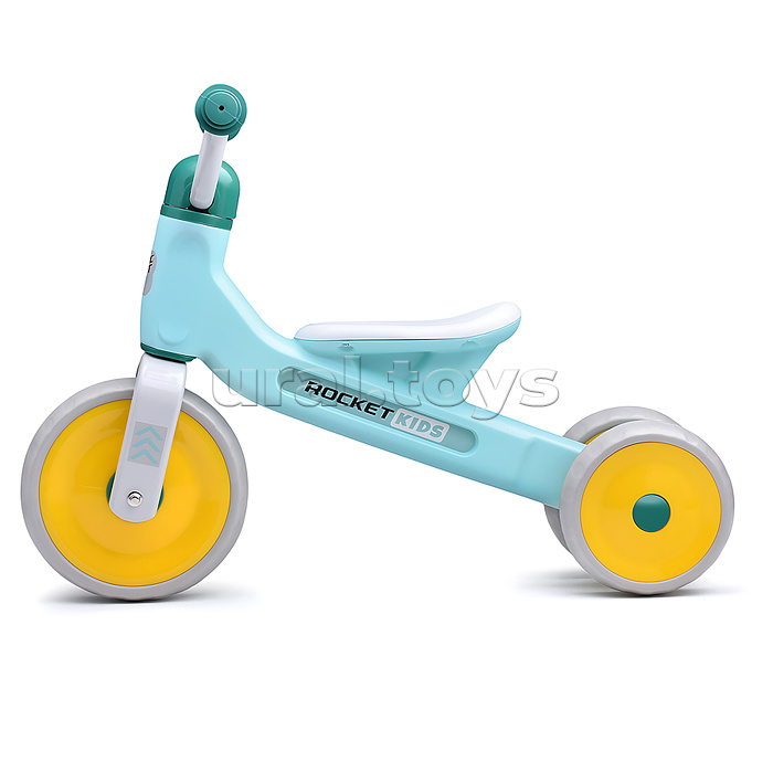 Беговел трехколесный Rocket 133-GN, колеса EVA, цвет зеленый