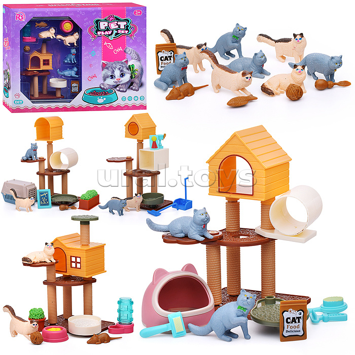 Игра питомец "Кошечка Мурка" в коробке Игра питомец "Кошечка Мурка" в коробке