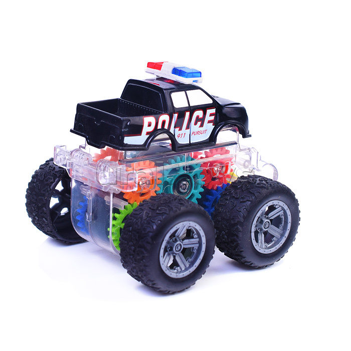 Машина "Внедорожник Полиция" на батарейках, в коробке