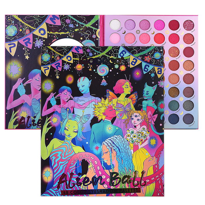 Косметика детская "Пляжный бал" (палетка теней)