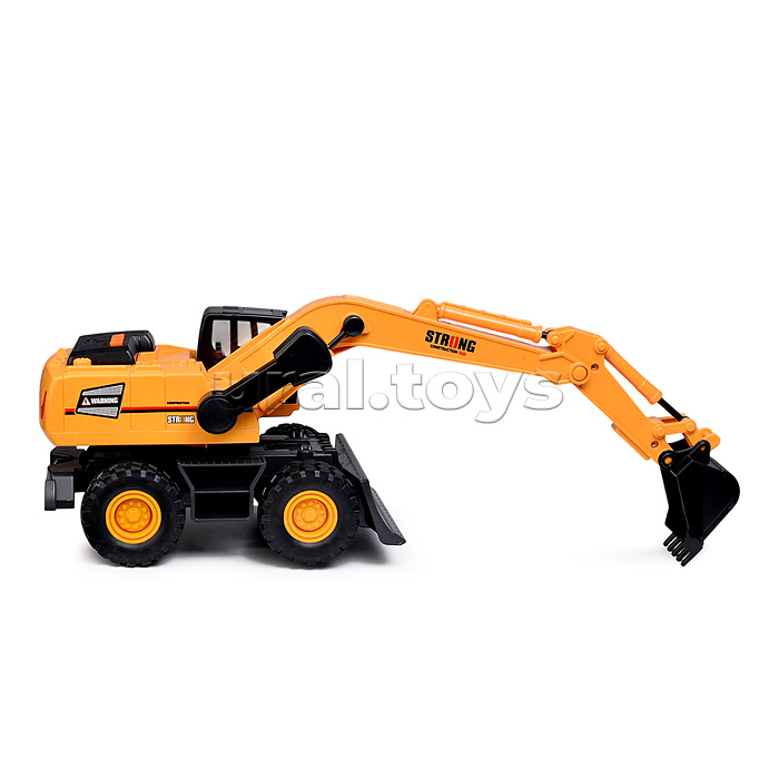 Машина "Могучий ковш" (свет, зук) в коробке